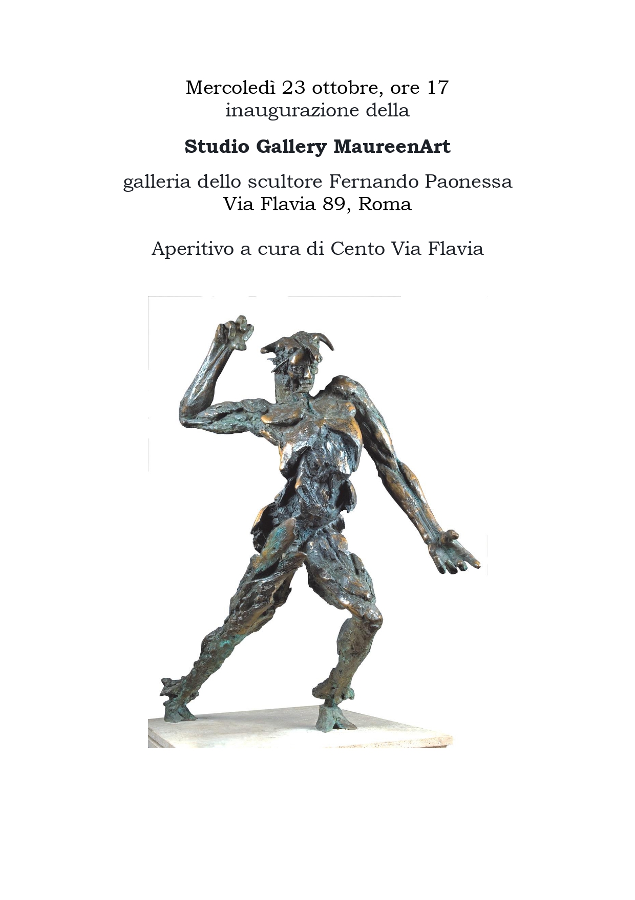Inaugurazione dello Studio Gallery MaureenArt